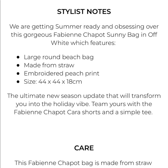 Fabienne Chapot Sunny Bag with Peaches - Picture 4 of 15